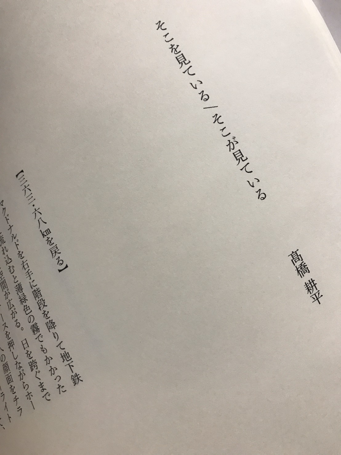 蜘蛛と箒出版『原稿集 第二号｜土地のカン、山のカン』に寄稿 | 高橋